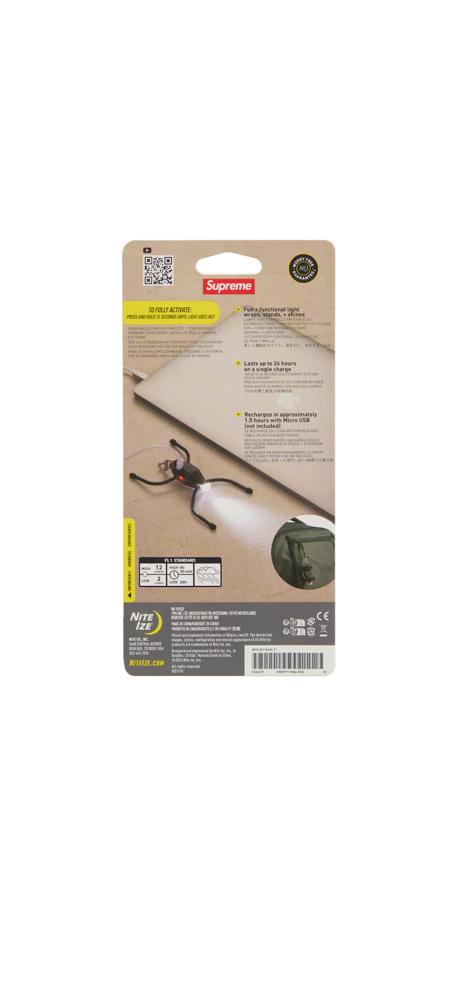 Supreme Nite Ize Buglit