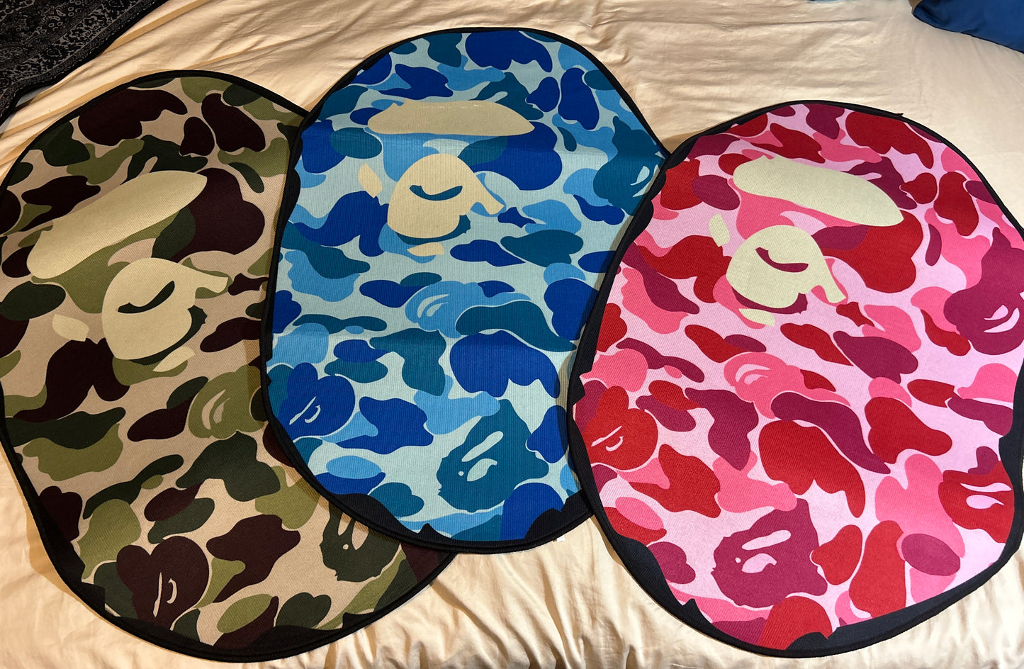 CUSTOM BAPE RUG 2FT X 3FT