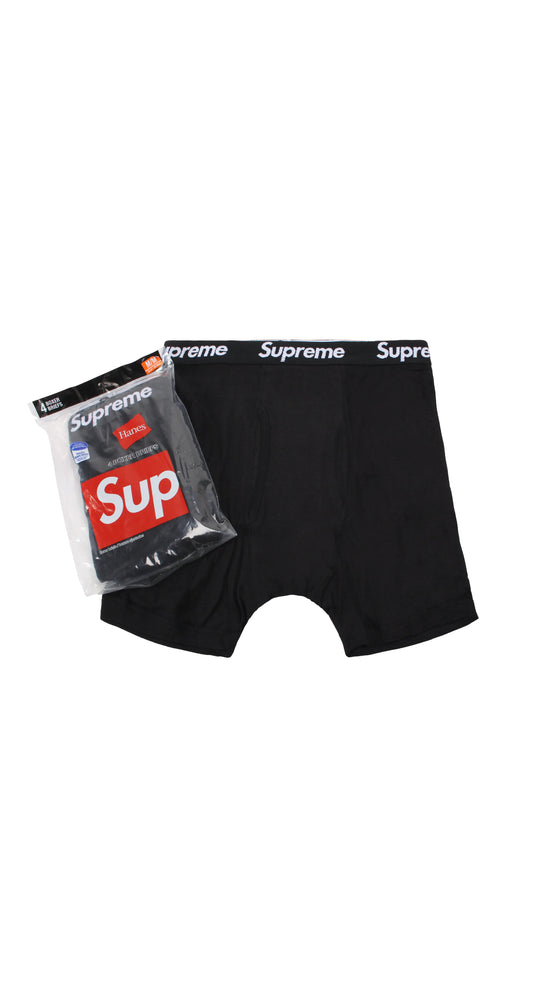 ملابس داخلية بوكسر من Supreme Hanes (عبوة من 4 قطع)