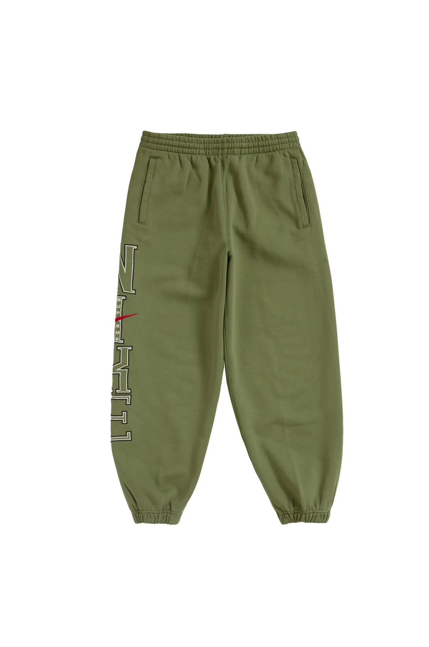 Supreme X Nike Hooded Sweatpant Olive