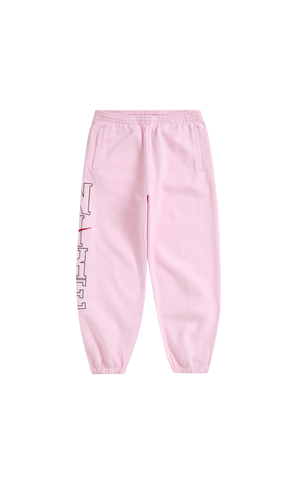 Supreme X Nike Hooded Sweatpant Pink