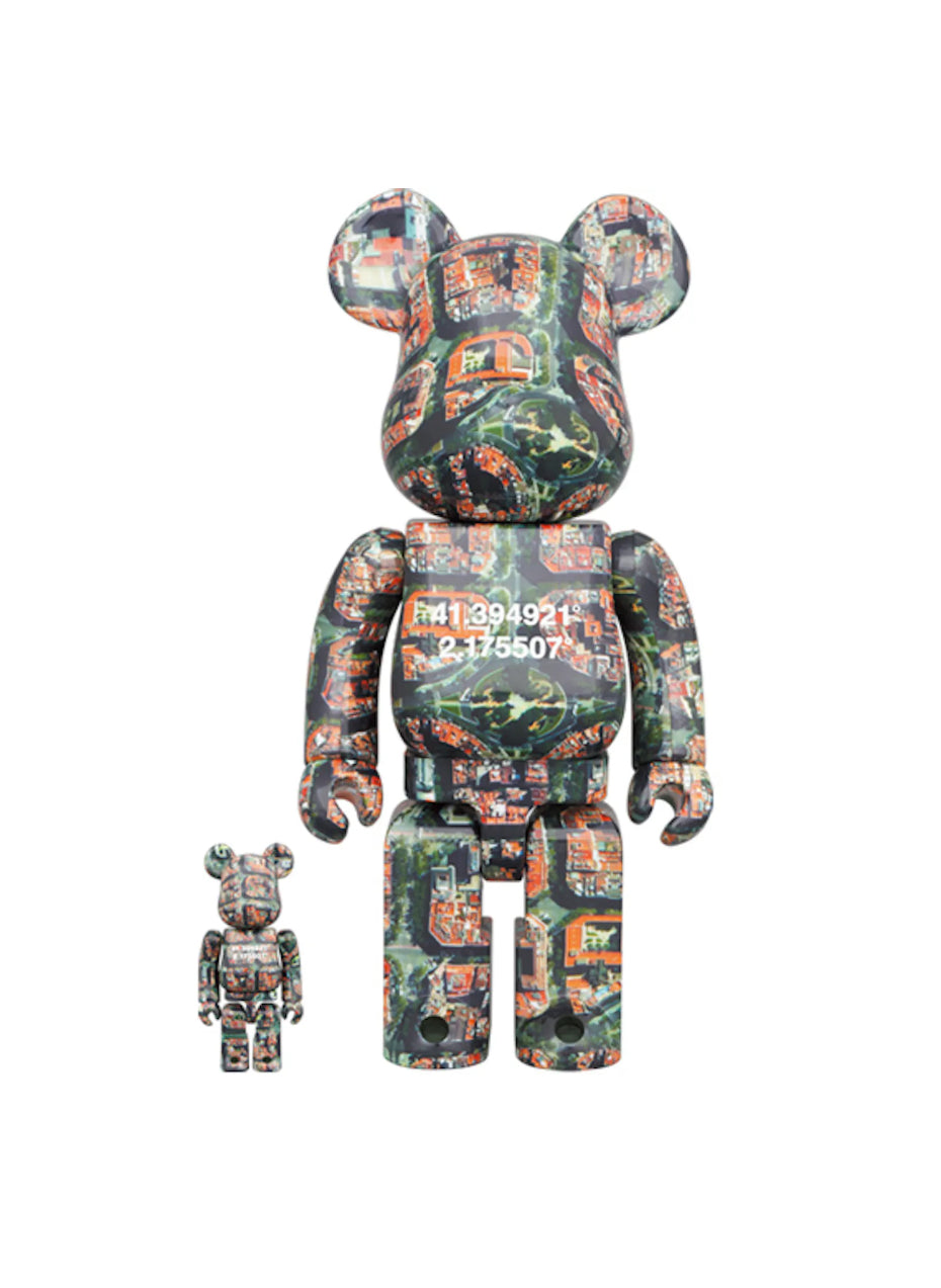 Bearbrick Benjamin Grant Barcelona 100% & 400% Set