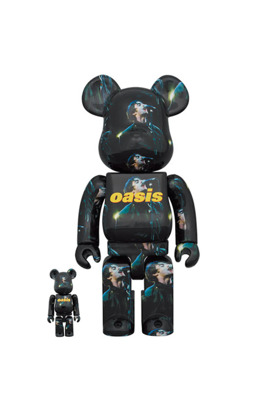 Bearbrick X Oasis Knebworth 1996 (Liam Gallagher) 100% & 400% Set