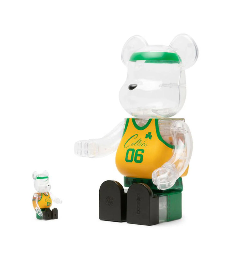 Bearbrick x Bodega x NBA Worldwide Respect Boston Celtics 100% & 400% Set