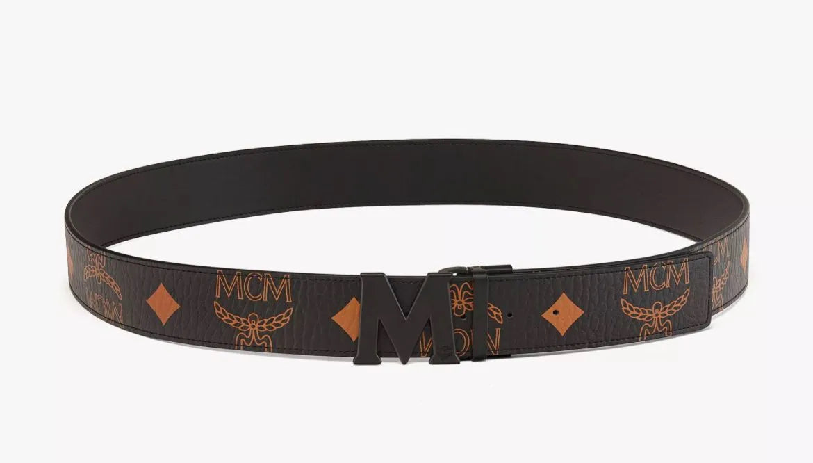 MCM CLAUS MATTE M REVERSIBLE BELT 1.75”