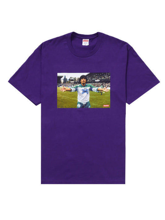 Supreme Maradona Tee Purple