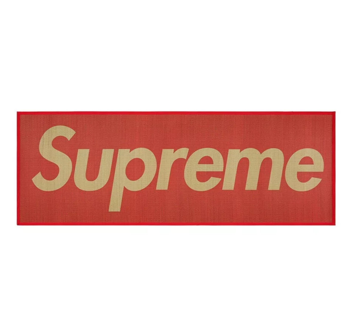 Supreme SS20 Woven Straw Mat