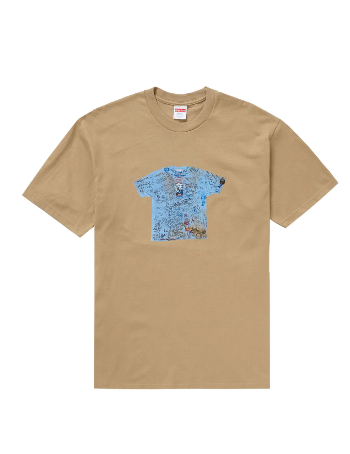 Supreme 30th Anniversary Tee Khaki