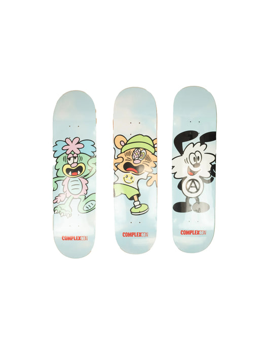 Verdy X ComplexCon Skateboard Deck (Set Of 3)