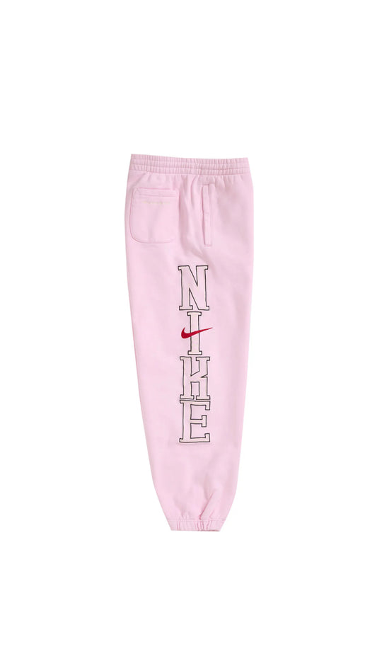 Supreme X Nike Hooded Sweatpant Pink